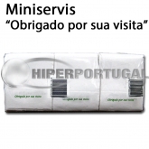 16.000 Guardanapos de Papel Mini Servis Português