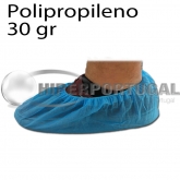 2000 uds cobre sapatos polipropileno azuis 30 gr