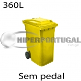 Contentores de lixo 360 Lts amarelo