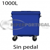 Contentores de lixo premium 1000 L azul805