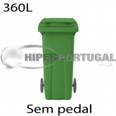 Contentores de lixo premium 360 L verde403